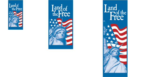 Land of the Free - Kalamazoo Banner Works