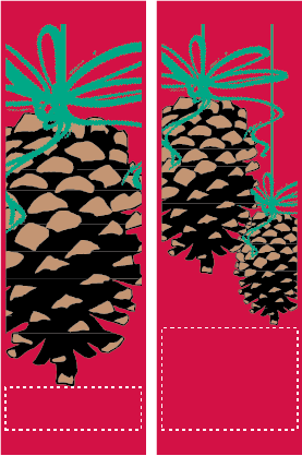 Pine Ornaments - Kalamazoo Banner Works