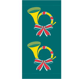 Classic Holiday Horns - Kalamazoo Banner Works