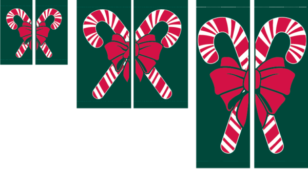 Candy Canes Set- Kalamazoo Banner Works