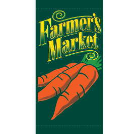 Farmers Market - Carrots - Kalamazoo Banner Works