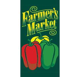 Farmers Market - Peppers - Kalamazoo Banner Works