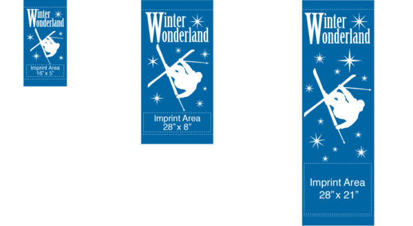 Winter Skier - Kalamazoo Banner Works