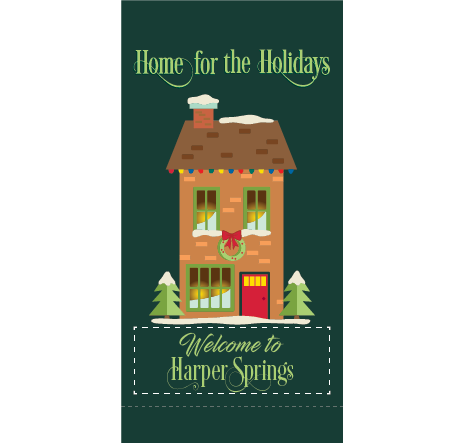 Home for the Holidays - Holiday - Street Banners - Kalamazoo Banner Works