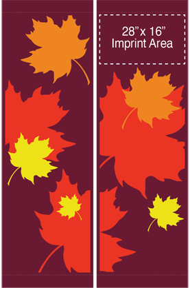 Falling Leaves - Street Banners - Fall - Kalamazoo Banner Works