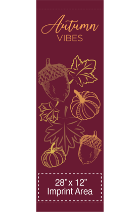 Autumn Vibes - Fall - Street Banner - Kalamazoo Banner Works