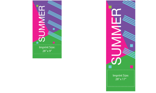 Display the Spirit of Summer with Digitally-Printed Banners