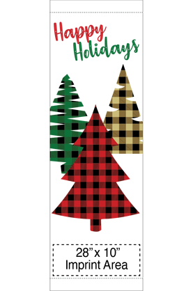 Holiday Plaid - Holiday - Street Banner - Kalamazoo Banner Works