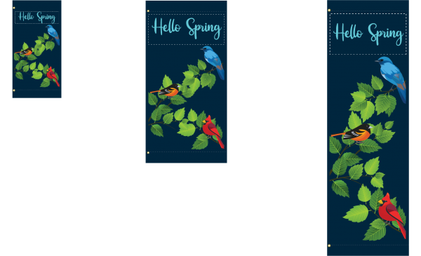 NEW Spring and Summer - Ready to Print Street Banners