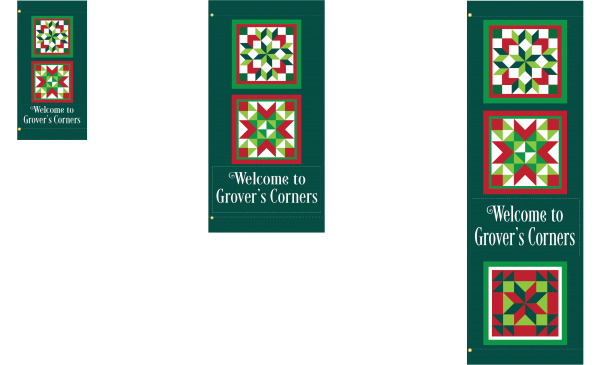 Fall | Holiday | Winter | Advertising Street Banners