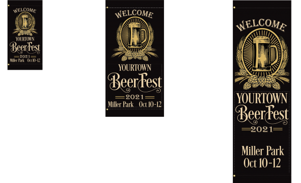 Beer Fest | Beer Festival | Light-pole Banners | Street Banner