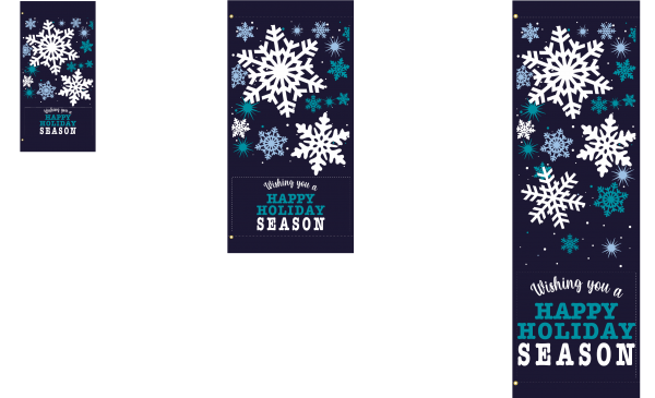 Holiday and Winter 2021 - Street Banner - Advertising