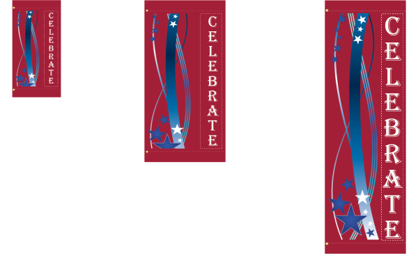 Patriotic Ribbon | Spring and Summer | Ready to Print Banners