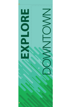 Explore | Spring and Summer | Ready to Print Street Banners