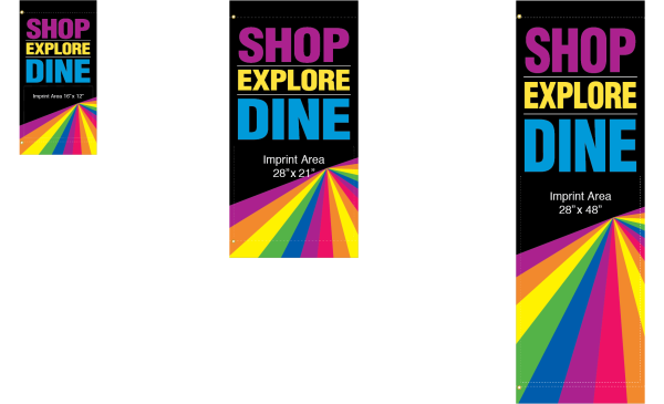 Rainbow Road | Pride Banners | Ready to Print Street Banners