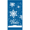 Kalamazoo Banner Works - Winter Snowflakes