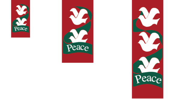 Peace Ribbon - Kalamazoo Banner Works