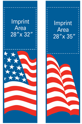 Kalamazoo Banner Works - USA Double Set