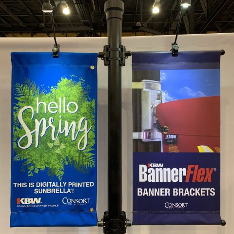 Digitally Printed Banners hanging