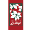 Poinsettia Greetings - Kalamazoo Banner Works