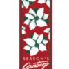 Poinsettia Greetings - Kalamazoo Banner Works