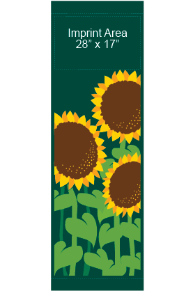 Fancy Sunflowers - Kalamazoo Banner Works