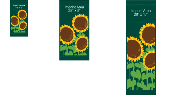 Fancy Sunflowers - Kalamazoo Banner Works